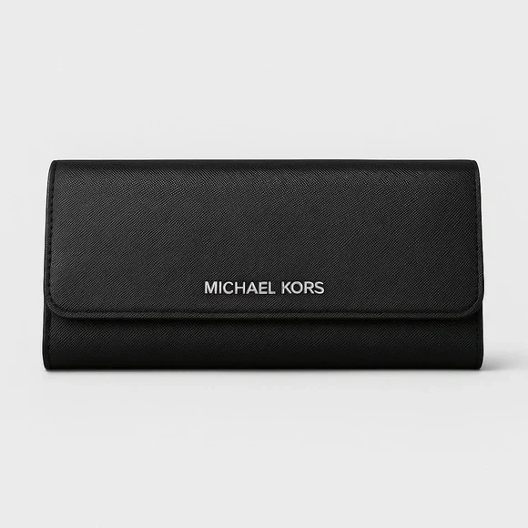 Michael Kors Black Women's Wallet - Picture 2 of 6